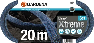 Produktbild von Gardena Textilschlauch Liano Xtreme 1/2 , 20 m Set