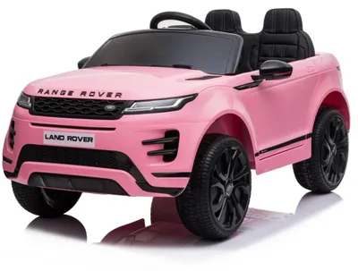 Produktbild von Range Rover Evoque - Kinder Elektroauto - 12V - mit Fernbedienung, Gummireifen und Ledersitz- Rosa