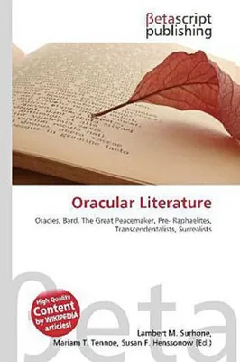 Produktbild von Oracular Literature
