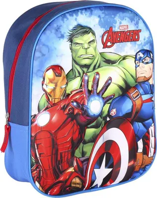 Produktbild von Plecak 3D Marvel Avengers 31cm CERD - Premium oficjalny produkt szkolny