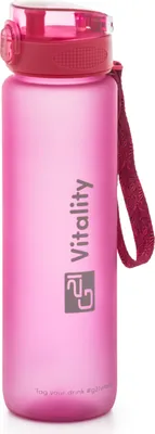 Obrázek produktu pro G21 Láhev G21 na pití, 1000 ml, růžová-zmrzlá G21-6002224