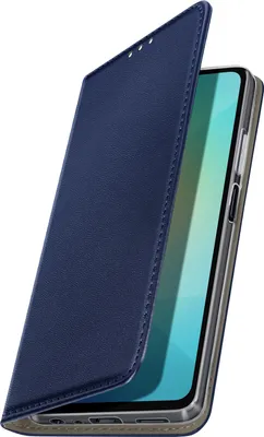 Produktbild von Avizar, Wallet Cover für Samsung Galaxy A06, Kartenfach und Ständer, Nachtblau