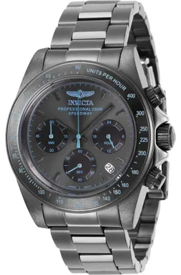 Obrázek produktu pro Invicta Speedway 27772 Pánské Hodinky - Quartz Hnutí - Nerezová Ocel s Šedým Ciferníkem - 39 mm