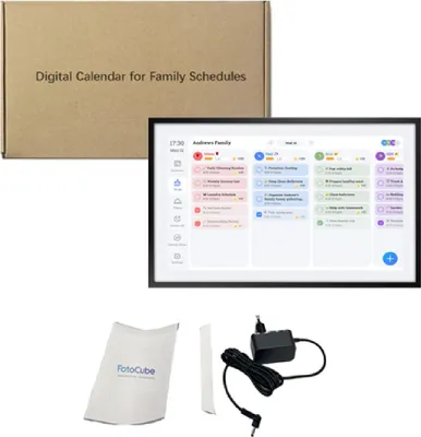 Obrázek produktu pro Fotocube PW156-CA Digitální fotorámeček černý 15,6" dotykový kalendář 32GB