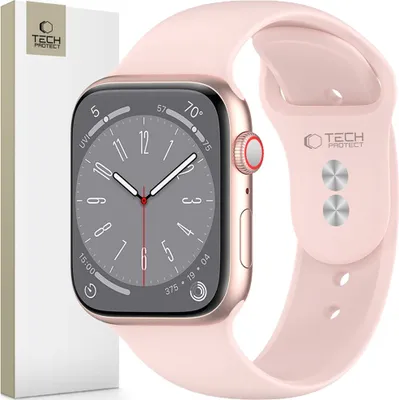 Produktbild von Tech-Protect watch strap Silicone Apple Watch 38/40/41mm, light pink