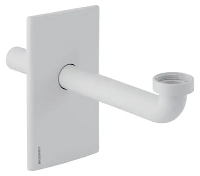 Produktbild von Geberit Fertigbauset für WT-Element mit UP-Geruchsverschluss Edelstahl gebürstet 115.415.00.1