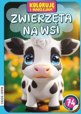 Obrázek produktu pro Zwierzęta na wsi. Koloruję i naklejam