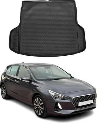 Produktbild von Kofferraummatte Kofferraumwanne für Hyundai i30 Kombi 2019-2025 Gummi TPE