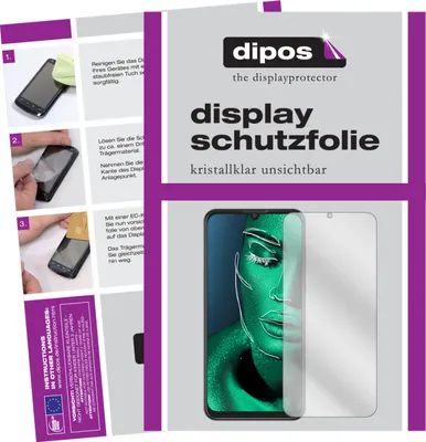 Produktbild von 2x Schutzfolie für ZTE Blade V10 klar Displayschutzfolie Folie Display Schutz dipos