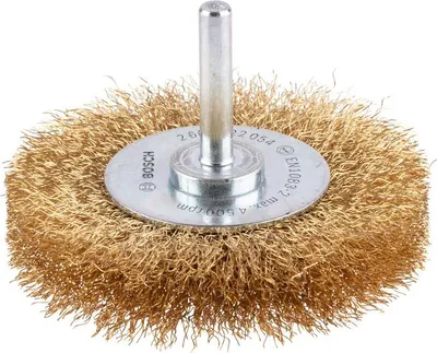 Produktbild von PRO Multi Material clean Scheibenbürste, gerader Schaft, 75 x 0,2 mm