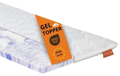 Obrázok produktu pre Ortopedický matracový topper z gélovej peny 80 x 200 cm