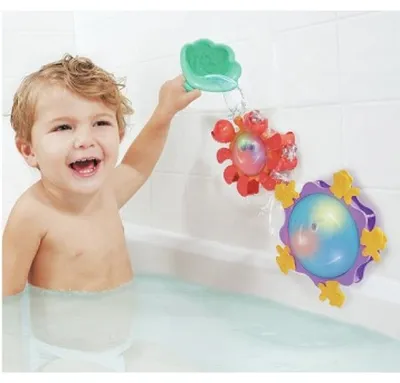 Image de Moulin a eau water spinners - little tikes - jouet de bain