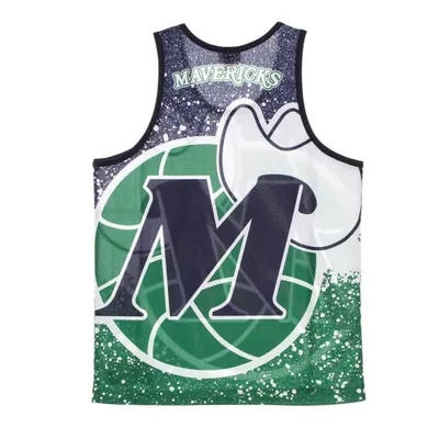 Zdjęcie produktu dla Mitchell & Ness T-shirty Nba Dallas Mavericks Tank Top, MSTKAJ19070DMADKGN, Größe: 183