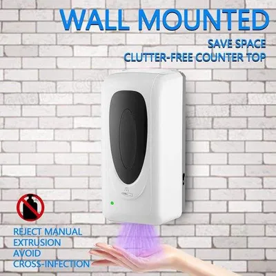 Image de Distributeur de savon électrique pour salle de bain - Sans contact, pompe à savon automatique - Alimentation 12 V