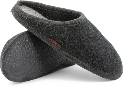 Produktbild von Kitz-Pichler Walkpantoffel LM Grainau Kohle/Graumele ,43