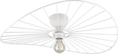 Zdjęcie produktu dla Lampa sufitowa CHAPEAU biała 1xE27x40W metal wym:15,4x60x60cm IP20 RL