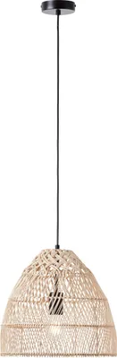 Image de Suspension BRILLIANT Minster 35 cm naturel/blanc 99552/09