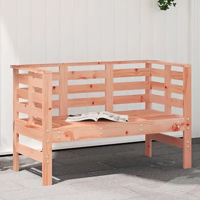 Produktbild von Gartenbank Holzbank Sitzbank Gartenbankpark für 2-3 Sitzer,Balkonbank Parkbank Flurbank Terrassenbank für Terrasse,Balkon,Garten 111,5x53x71 cm Massivholz Douglasie
