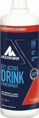 Produktbild von Multipower Fit Active Drink Concentrate- 1000 ml Sauerkirsche