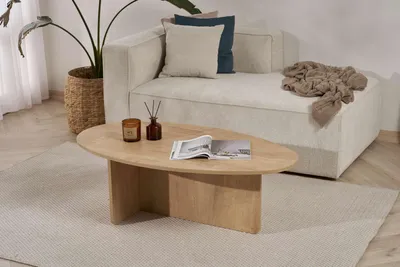 Obrázok produktu pre Skye Decor, Orba - Dub, konferenčný stolík, dub, 100 % melamínová doska, 120 x 65 x 40 cm