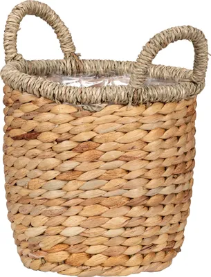 Produktbild von Scheurich Blumentopf Ø 28 cm Wasserhyazinte natur mit zwei Griffen