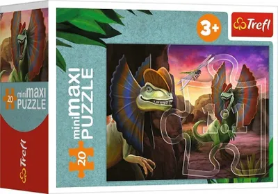 Zdjęcie produktu dla Puzzle 20 miniMaxi Poznaj świat dinozaurów 1 TREFL