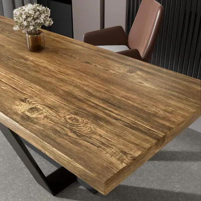 Produktbild von Selbstklebende Möbelaufkleber, Holzoptik, braun, 40 x 300 cm
