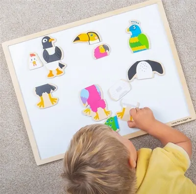 Zdjęcie produktu dla Bigjigs Toys Magnetyczni przyjaciele ptaków