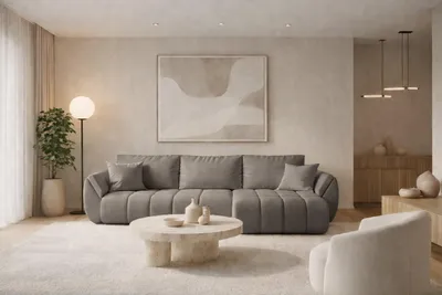 Produktbild von Kaiser Möbel Ecksofa mit schlaffunktion und bettkasten TOKYO PREMIUM, stoff WIND, Braungrau, Rechts
