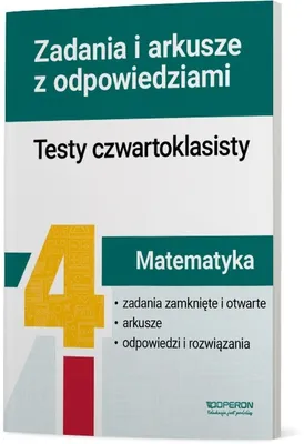 Immagine prodotto di Matematyka Testy Zadania i Arkusze Czwartoklasisty