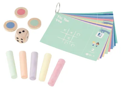 Image de Jeux d'activités à la craie BS Toys, coffret de jeu, 3 ans