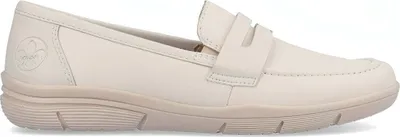Produktbild von Rieker Damen Mokassins L7455-60 Farbe: Beige Größe: 37