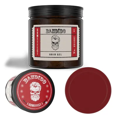 Produktbild von Bandido Hair Styling Gel Men 500ml 01 Gum Effect | Ultra Strong Natural Look