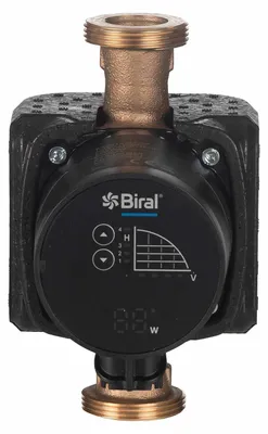 Produktbild von Biral Trinkwasser-Umwälzpumpe CompAX 25-6 180 BLUE mit Wärmedämmschale