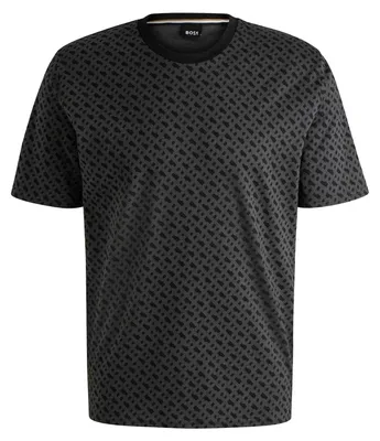 Image de Boss - T-shirt pour homme, coupe classique GT14840 (S) (noir)