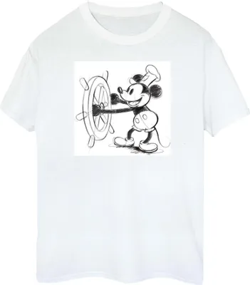 Produktbild von Disney - T-Shirt für Damen BI48194 (XL) (Weiß)