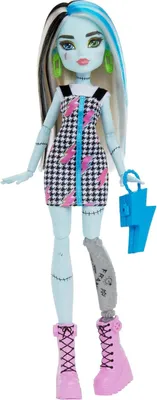 Produktbild von Monster High Frankie Stein Doll, Modepuppe, Weiblich, 4 Jahr(e), Junge/Mädchen, 150 mm, 125 g