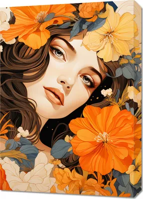 Produktbild von Bild 50x70cm Blumenessenz