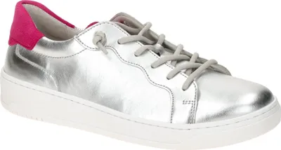 Produktbild von Gabor Shoes Sneaker - Silber / Pink Leder/Synthetik : Normal : 38.5 Größe: 38.5 Weite: Normal