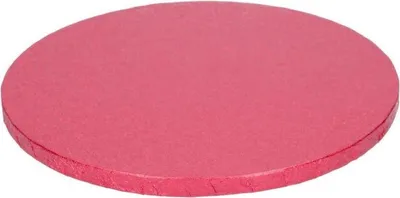Produktbild von Tortenplatte 15mm rund in Pink 30,5cm
