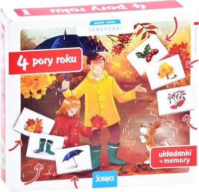 Obrázok produktu pre Hra Pexeso štyroch ročných období Jawa GR0385