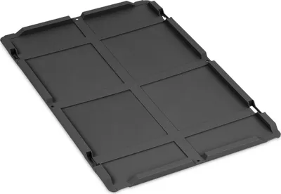 Produktbild von Auflagedeckel Eurobox NextGen | HxBxT 1,5x40x60cm | Schwarz | Eurobehälter, Transportbox, Transportbehälter, Stapelbehälter
