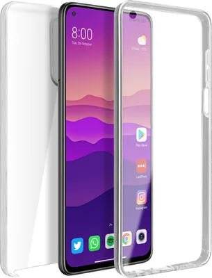 Produktbild von Avizar, 360° Rundum-Schutzhülle (Vorder- und Rückseite) für Xiaomi Mi 10T / Mi 10T Pro, Transparent