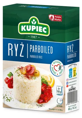 Obrázok produktu pre Ryż Parboiled 100 g x 4 sztuki