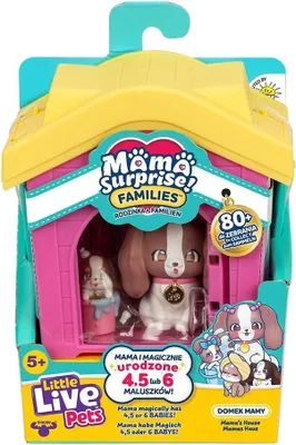 Produktbild von Little Live Pets. Mama Surprise Families – Domek – Cobi