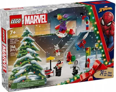 Produktbild von 76293 – LEGO Super Heroes – Spider-Man Adventskalender 2024