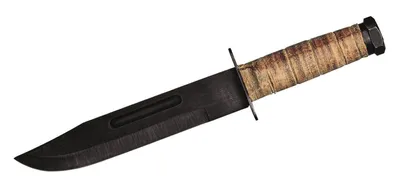 Obrázek produktu pro Nůž Herbertz Bowie, čepel 18 cm kožená rukojeť pouzdro s brouskem