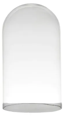 Produktbild von Glashaube, Abdeckung Dom COVER HUGO H. 27,5cm D. 16,4cm transparent Hakbijl