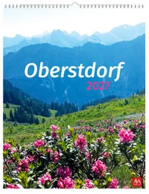 Produktbild von Oberstdorf Kalender 2027 mit 12 faszinierenden Motiven, Spiralbindung