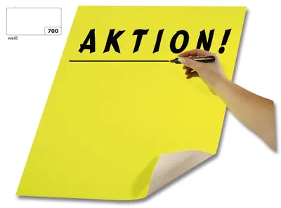 Image de 10x Folia 65701 Panneau d'affichage - 48 x 68 cm, blanc